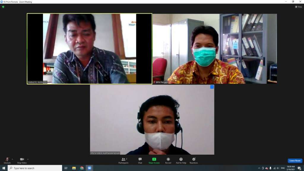 K3 PPSDM Cepu Online, 15-18 Feb 2021